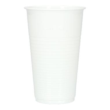 41187 Trinkbecher PP Ø 78 mm x 115 mm 300 ml weiss – Bild 1