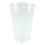 Trinkbecher PP Ø 82 mm x 120 mm 300 ml transparent mit Eichstrich bei 0,3 L