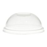 Dom-Deckel PLA Ø 95 mm ohne Loch transparent