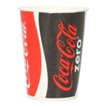 Kaltgetränkebecher Pappe-PE Ø 76,4 mm x 95 mm 200 ml Coca-Cola