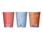 Kaltgetränkebecher Pappe-PE Ø 76,4 mm x 95 mm 200 ml Neutraldruck Avventura