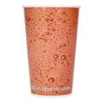 Kaltgetränkebecher Pappe-PE Ø 90 mm x 135 mm 400ml Neutraldruck Avventura