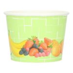 Eisbecher Pappe-PE Ø 73 mm x 52 mm 100ml Früchtemotiv