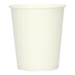 Kaffeebecher Pappe-PE Ø 76 mm x 81 mm 177ml weiss