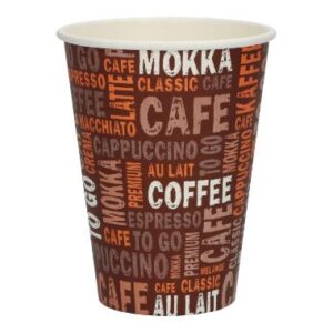 Kaffeebecher Pappe-PE Ø 90 mm x 110 mm 300ml PrimeSource FSC Mix Credit