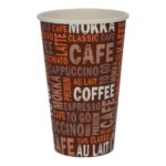 Kaffeebecher Pappe-PE Ø 90 mm x 137 mm 400ml PrimeSource FSC Mix Credit