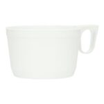 Kaffeetasse PS Ø 77 mm x 50 mm 150 ml weiss mit geschlossenem Griff