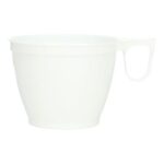 Kaffeetasse PS Ø 79 mm x 60 mm 175 ml weiss mit geschlossenem Griff