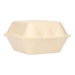 XPS-Burgerbox 150 mm x 160 mm x 80 mm ungeteilt unlaminiert champagner