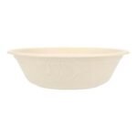 Bagasse-Salatschale Ø 210 mm x 60 mm 1000ml braun