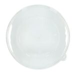 Deckel rPET Ø 210 mm x 22 mm transparent zu Salatschale
