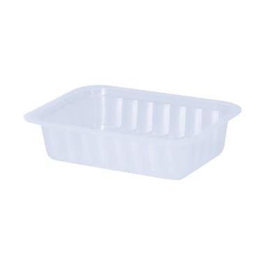 465003 PP-Schale 137 mm x 96 mm x 32 mm ungeteilt transparent 250 ml – Bild 1