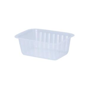 PP-Schale 137 mm x 96 mm x 49 mm ungeteilt transparent 375 ml