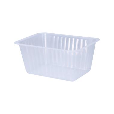 465052 PP-Schale 192 mm x 137mm x 86 mm ungeteilt transparent 1500ml – Bild 1