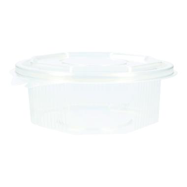 467562 Haushaltsbox PP 215 mm x 220 mm x 50 mm 375ml transparent octagonal – Bild 1