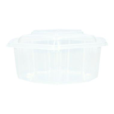 467602 Haushaltsbox PP 167 mm x 160 mm x 62 mm 750ml transparent 6-eckig – Bild 1