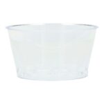 PS-Dessertschale Ø 110 mm x 58 mm 300ml transparent gespritzt