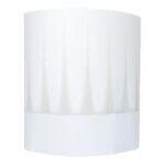 Kochmütze 21cm weiss offen verstellbar Europa