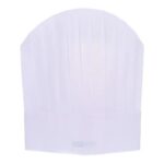 Kochmütze Gr.55-62 weiss geschlossen französisch