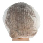 Damenhaube Vlies weiss Large PrimeSource