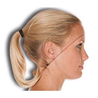 473052 Haarnetz PA/Nylon 62cm braun – Bild 1