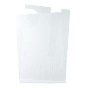 PE-Schürze 120 cm x 75 cm geblockt T40 weiss PrimeSource
