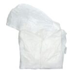 PE-Besucherkittel mit Kapuze einzeln verpackt