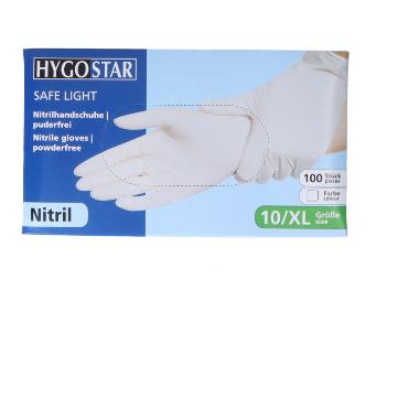 4760661 (ZK) Nitril-Handschuhe SafeLight Gr. XL ungepudert weiss – Bild 1
