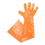 LDPE-Handschuhe 90cm orange