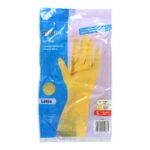 Haushalts-Handschuhe gelb Gr.S Uni-Grip