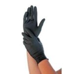 (ZK) Nitril-Handschuhe Gr.XL ungepudert schwarz
