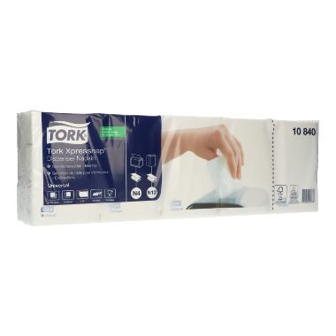 480282 Spenderserviette 21,3 cm x 33 cm 1-lagig Interfold weiss N4 Tork Xpressnap – Bild 1