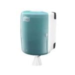 Handtuchspender Rolle 30,2cm x 32,8cm  x 44,7cm weiss-türkis W2 Tork Performance