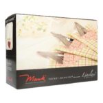 Serviettentasche Linclass 40 cm x 40 cm 1/8 Falz Herzlich Willkommen