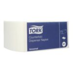 Spenderserviette 32 cm x 33 cm 1-lagig Counterfold weiss N1 Tork Universal