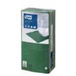 Serviette 24 cm x 24 cm 2-lagig 1/4 Falz dunkelgrün Tork Advanced