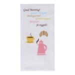Serviette 33 cm x 33 cm 2-lagig 1/8 Falz Guten Morgen Tork Advanced