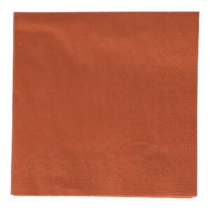 Serviette 33 cm x 33 cm 3-lagig 1/4 Falz terracotta Tork Advanced
