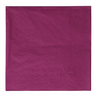 485301 Serviette 33 cm x 33 cm 3-lagig 1/4 Falz violett Tork Advanced – Bild 1