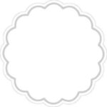 Tassentropfdeckchen Ø 18 cm 7-lagig weiss