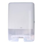 Falthandtuchspender 10,2 cm x 30,2 cm x 44,4 cm Interfold  weiss H2 Tork Xpress