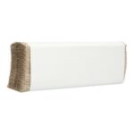 Falthandtücher 25 cm x 31 cm 1-lagig Krepp C-Falz natur