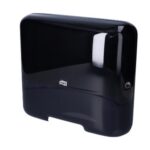 Falthandtuchspender Mini 13,5 cm x 33,2 cm x 29,1 cm schwarz H3 Tork Elevation