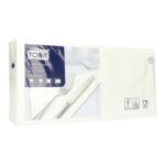 Serviette 33 cm x 33 cm 2-lagig 1/4 Falz weiss Tork Advanced
