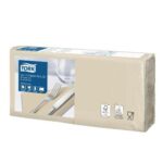 Serviette 33 cm x 33 cm 2-lagig 1/4 Falz natur Tork Advanced