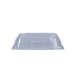 rPET-Abdeckhaube 270 mm x 270 mm x 74 mm transparent zu Servierplatte