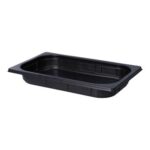 PP-Schale 1/4 GN 265 mm x 161 mm x 35 mm ungeteilt schwarz 1000 ml