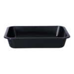 PP-Schale 185 mm x 137 mm x 36 mm ungeteilt schwarz 635 ml