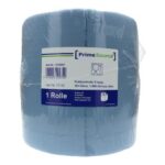 Putztuchrolle recycelt 38 cm x 34 cm x 340 m 3-lagig 1000 Blatt blau PrimeSource