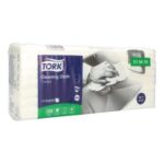 Vliesstofftuch 35,5 cm x 41,5 cm 1-lagig weiss W4 Tork Premium